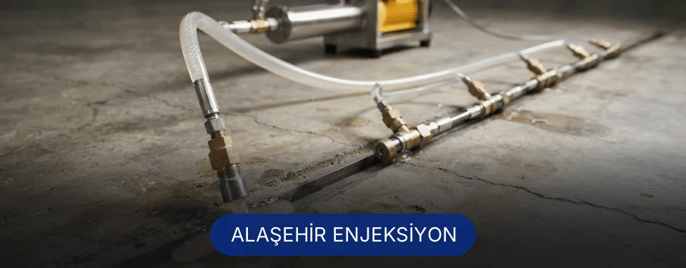 Alaşehir Beton Çatlak Enjeksiyonu