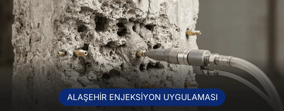 Alaşehir Su Kaçağı Enjeksiyonu
