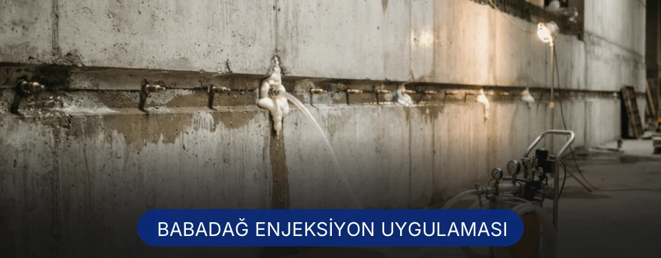 Babadağ Su Kaçağı Enjeksiyonu