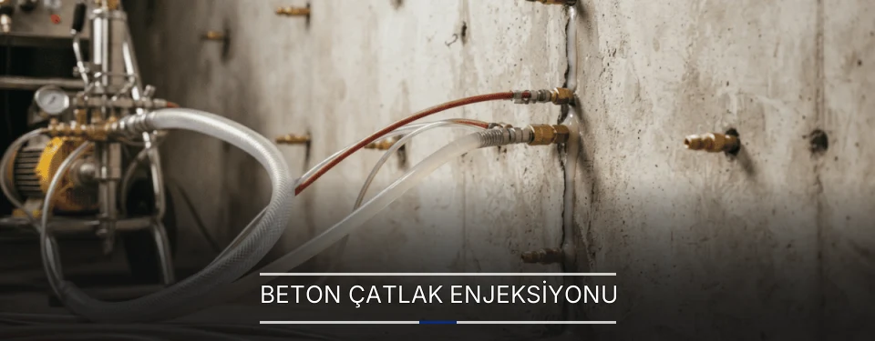 Beton Çatlak Enjeksiyonu