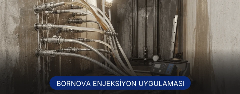 Bornova Su Kaçağı Enjeksiyonu