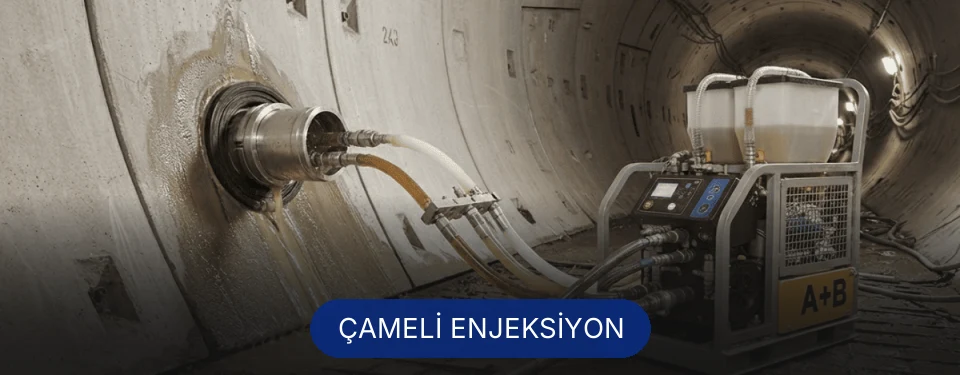 Çameli Beton Çatlak Enjeksiyonu