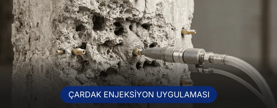 Çardak Su Kaçağı Enjeksiyonu