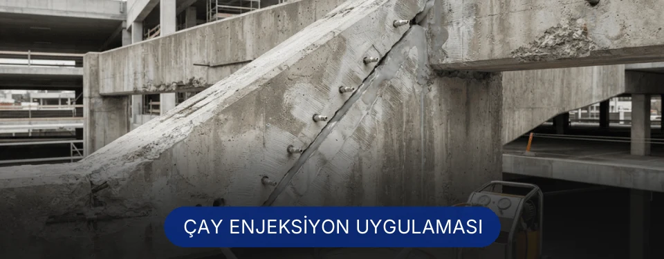 Çay Su Kaçağı Enjeksiyonu