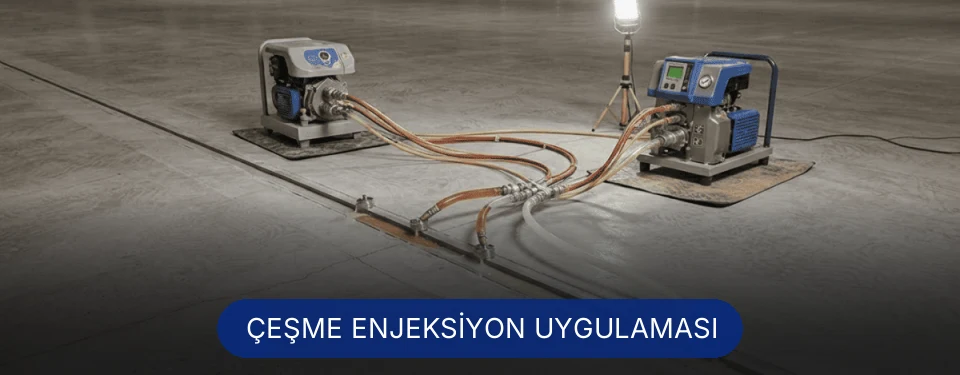 Çeşme Su Kaçağı Enjeksiyonu