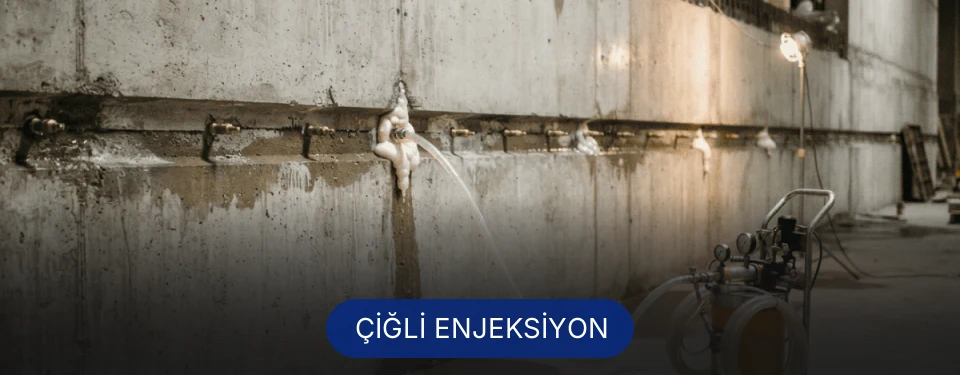 Çiğli Beton Çatlak Enjeksiyonu