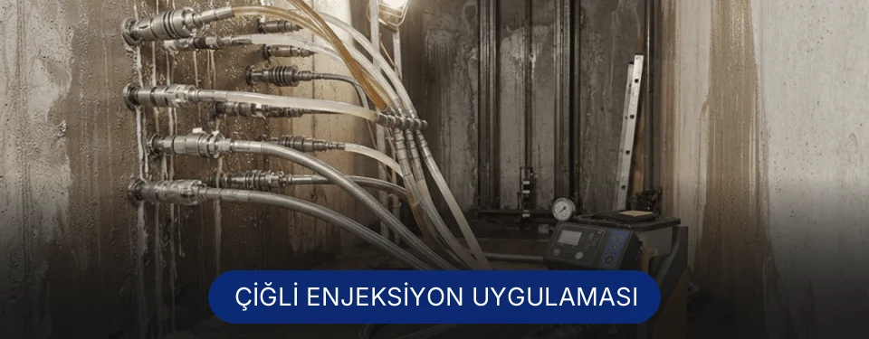 Çiğli Su Kaçağı Enjeksiyonu