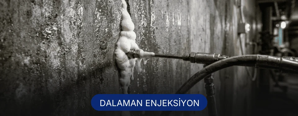 Dalaman Beton Çatlak Enjeksiyonu