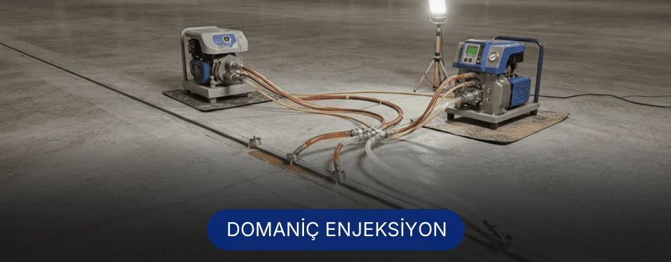 Domaniç Beton Çatlak Enjeksiyonu