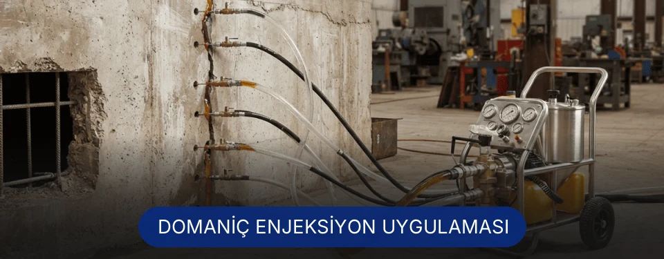 Domaniç Su Kaçağı Enjeksiyonu