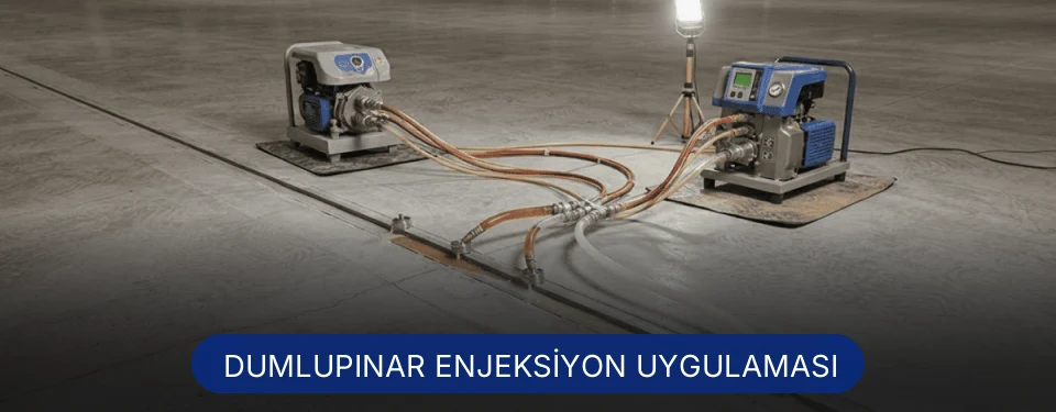 Dumlupınar Su Kaçağı Enjeksiyonu