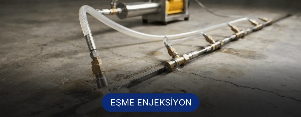 Eşme Beton Çatlak Enjeksiyonu