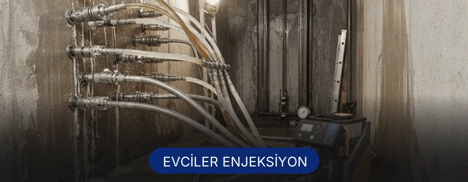 Evciler Beton Çatlak Enjeksiyonu