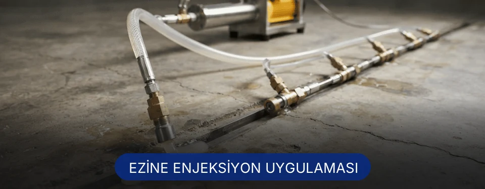Ezine Su Kaçağı Enjeksiyonu