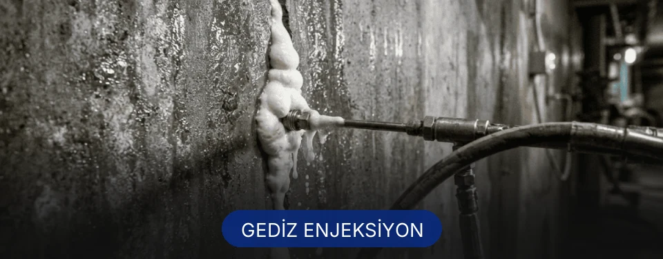 Gediz Beton Çatlak Enjeksiyonu