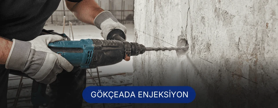 Gökçeada Beton Çatlak Enjeksiyonu