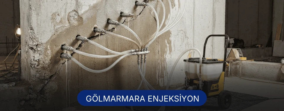 Gölmarmara Beton Çatlak Enjeksiyonu