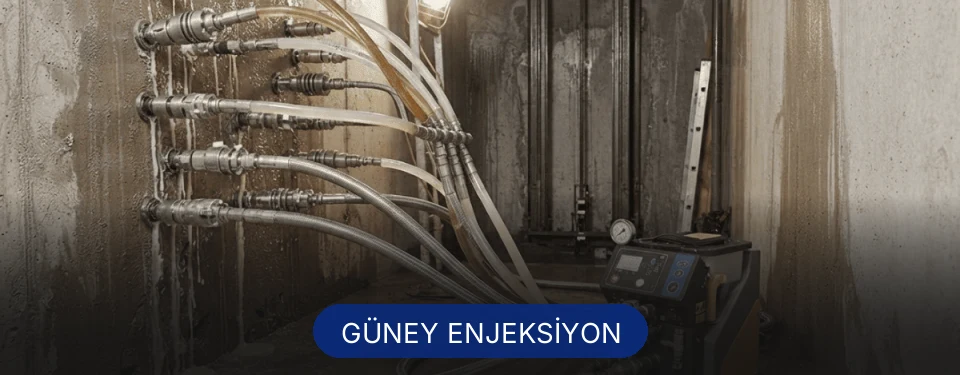 Güney Beton Çatlak Enjeksiyonu