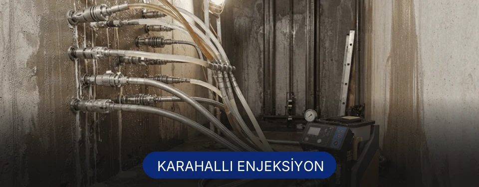 Karahallı Beton Çatlak Enjeksiyonu