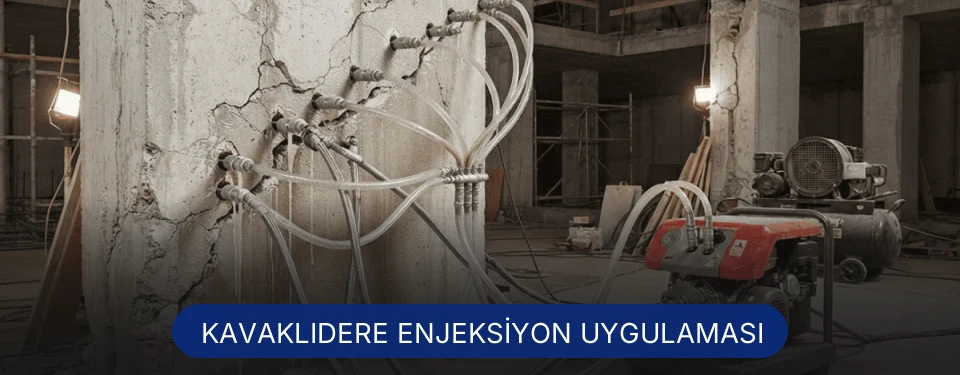 Kavaklıdere Su Kaçağı Enjeksiyonu