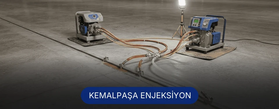 Kemalpaşa Beton Çatlak Enjeksiyonu