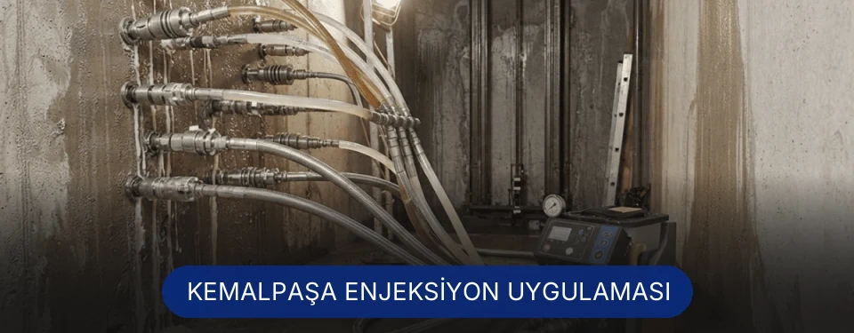 Kemalpaşa Su Kaçağı Enjeksiyonu