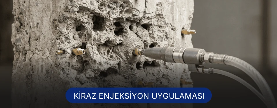 Kiraz Su Kaçağı Enjeksiyonu
