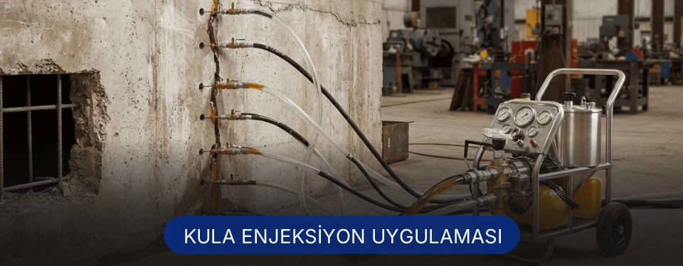 Kula Su Kaçağı Enjeksiyonu