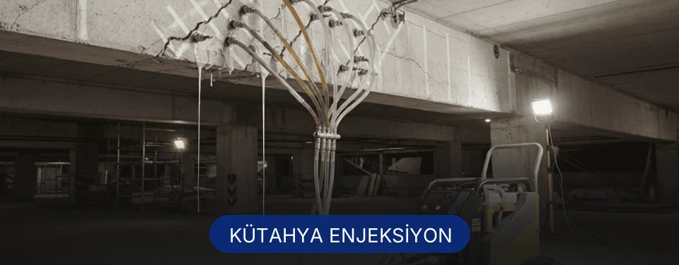 Kütahya Beton Çatlak Enjeksiyonu