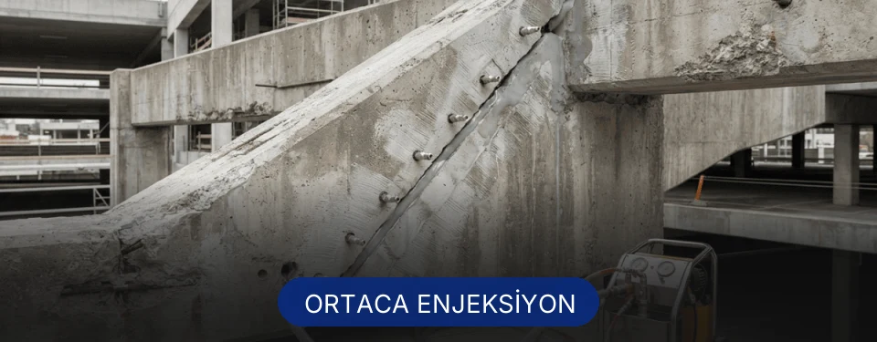 Ortaca Beton Çatlak Enjeksiyonu