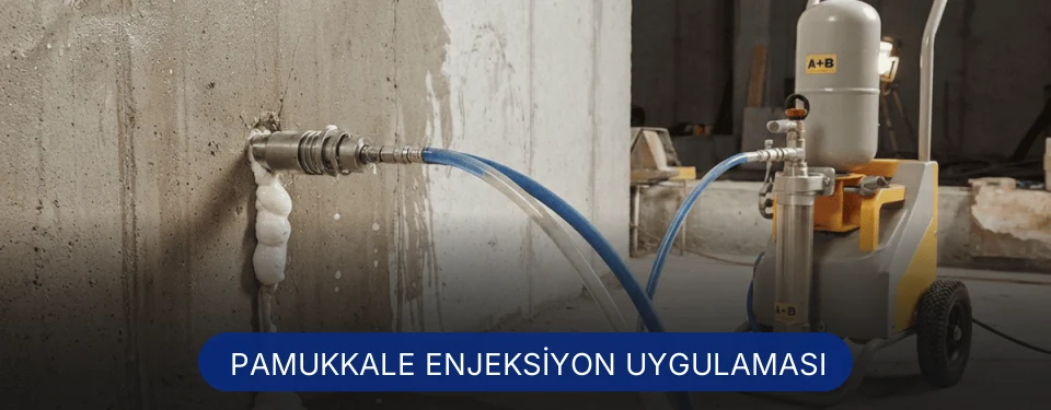 Pamukkale Su Kaçağı Enjeksiyonu
