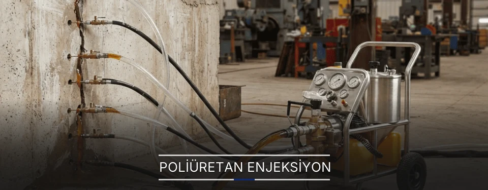 Aktif Sızıntıda Poliüretan Müdahale