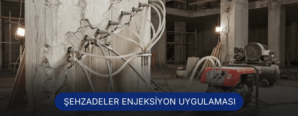 Şehzadeler Su Kaçağı Enjeksiyonu
