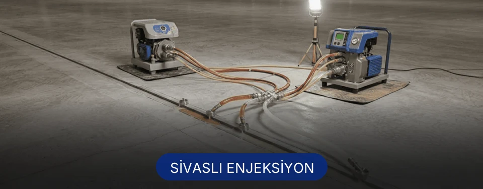 Sivaslı Beton Çatlak Enjeksiyonu