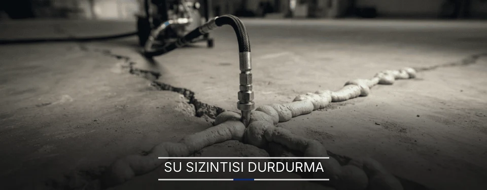 Poliüretan ile Sızıntı Durdurma