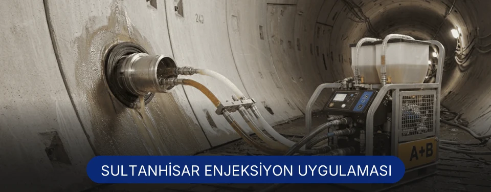 Sultanhisar Su Kaçağı Enjeksiyonu