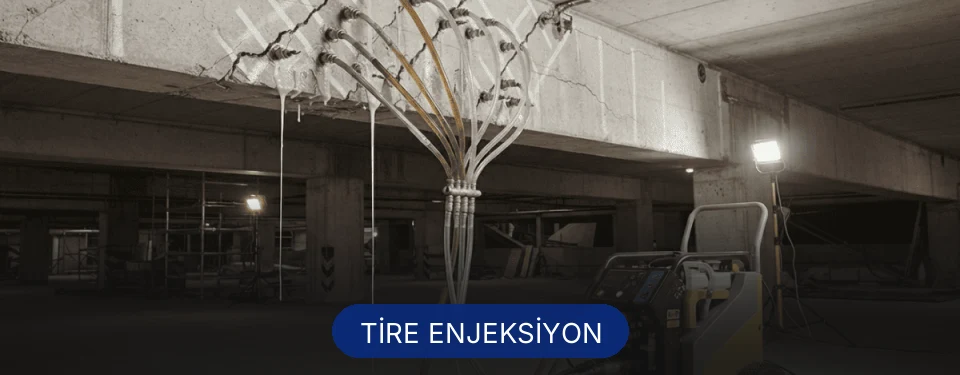 Tire Beton Çatlak Enjeksiyonu