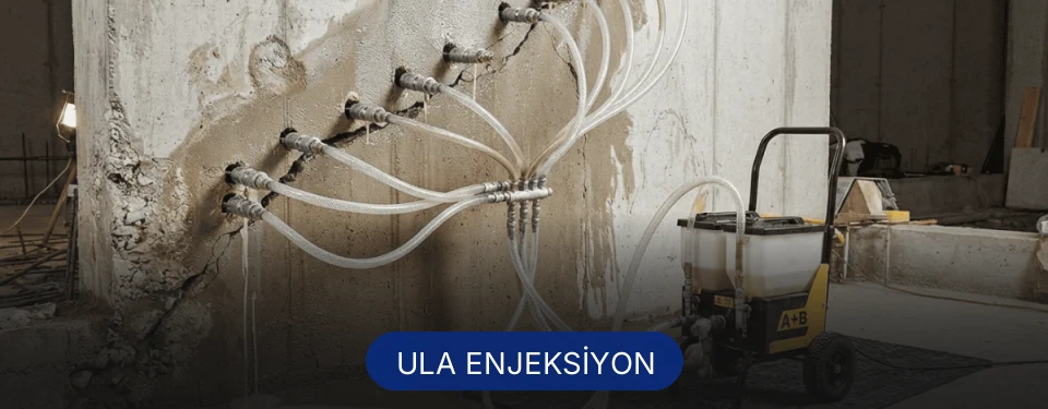 Ula Beton Çatlak Enjeksiyonu