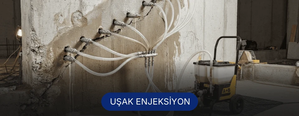 Uşak Beton Çatlak Enjeksiyonu